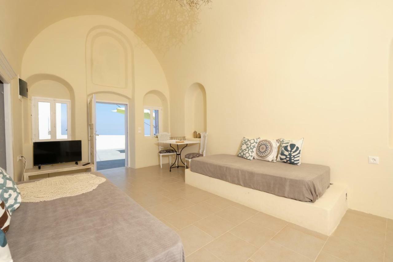 Апартаменты Deltami Santorini Пиргос Экстерьер фото